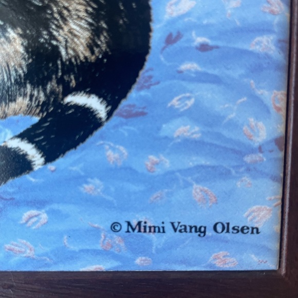 Vintage 2 Cats Trivet By Mimi Vang Olsen | AVON Collection - Picture 3 of 5